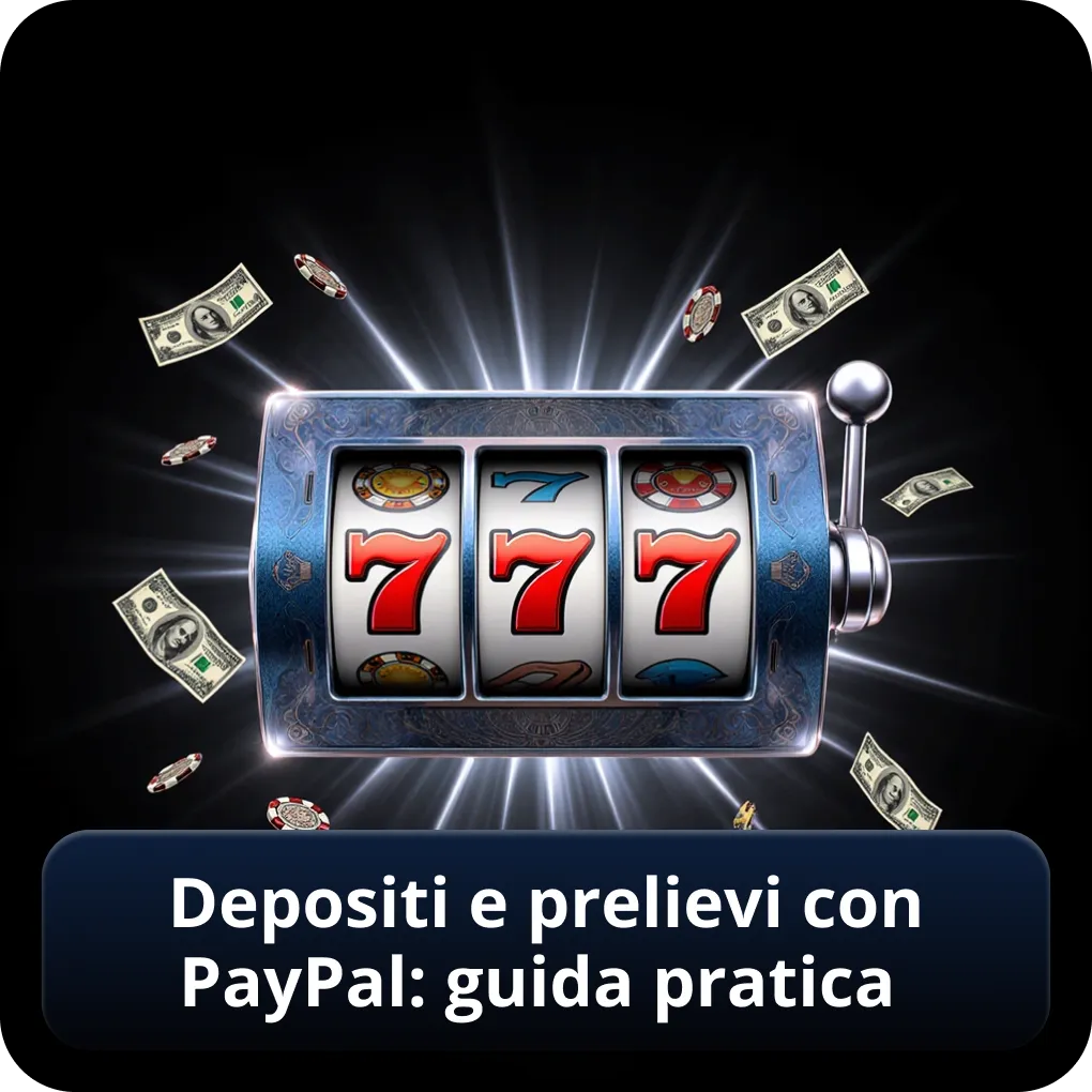 Depositi e prelievi nei casino non AAMS con PayPal: guida pratica