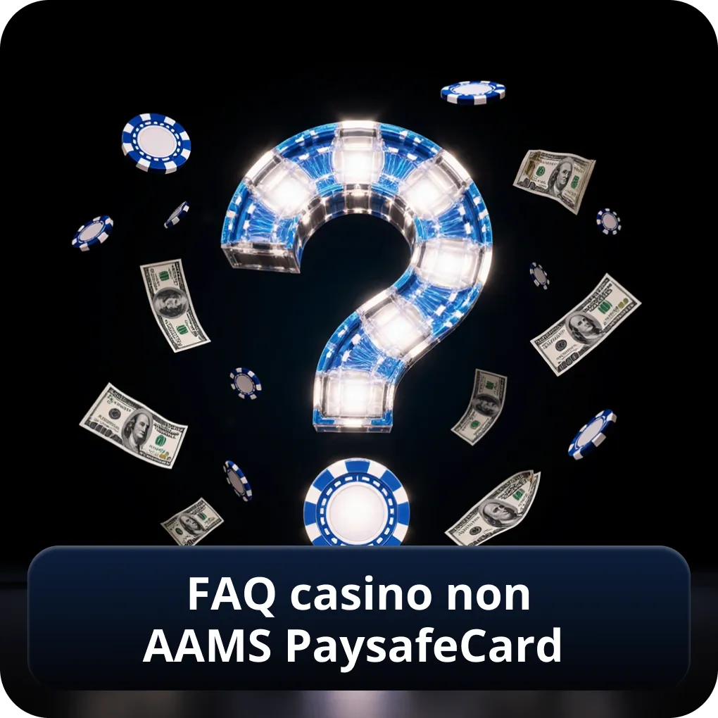 FAQ casino non AAMS PaysafeCard