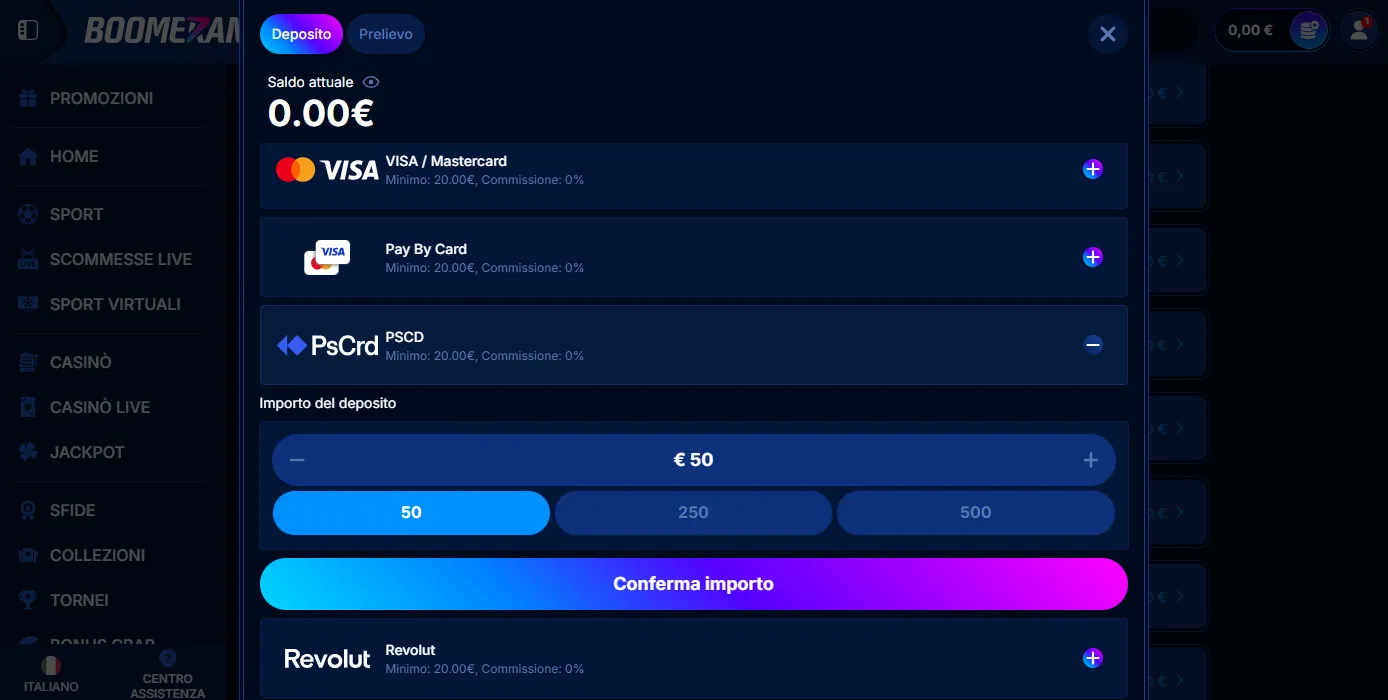 Come depositare con PaysafeCard nei casino non AAMS