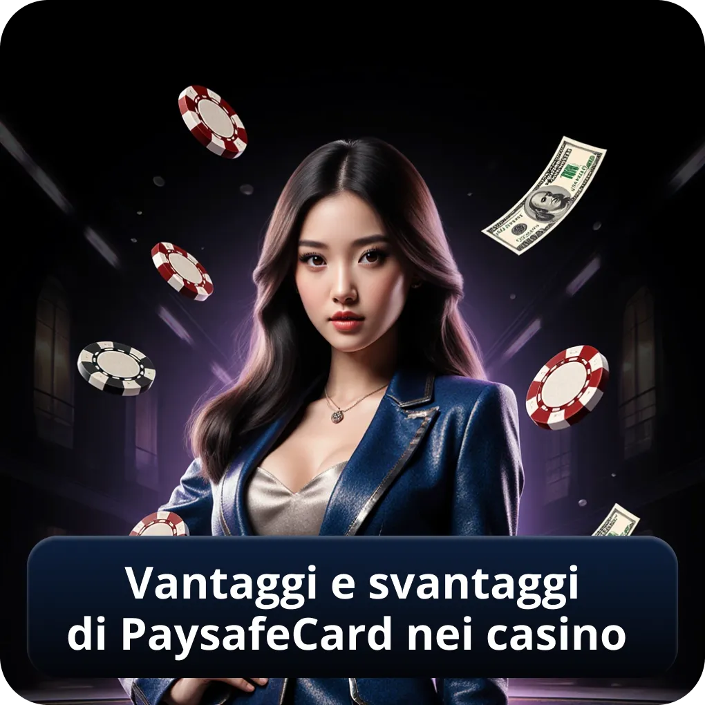 Vantaggi e svantaggi di PaysafeCard nei casino non AAMS