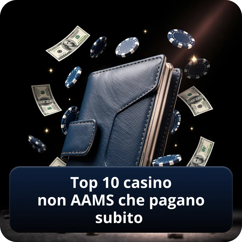 Top 10 casino non AAMS che pagano subito