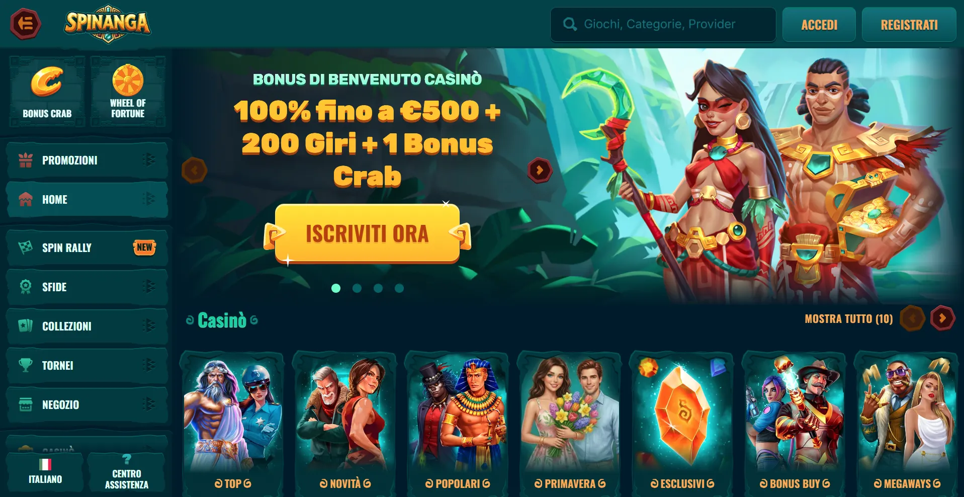 Bonus di benvenuto nei casino non AAMS che accettano PayPal