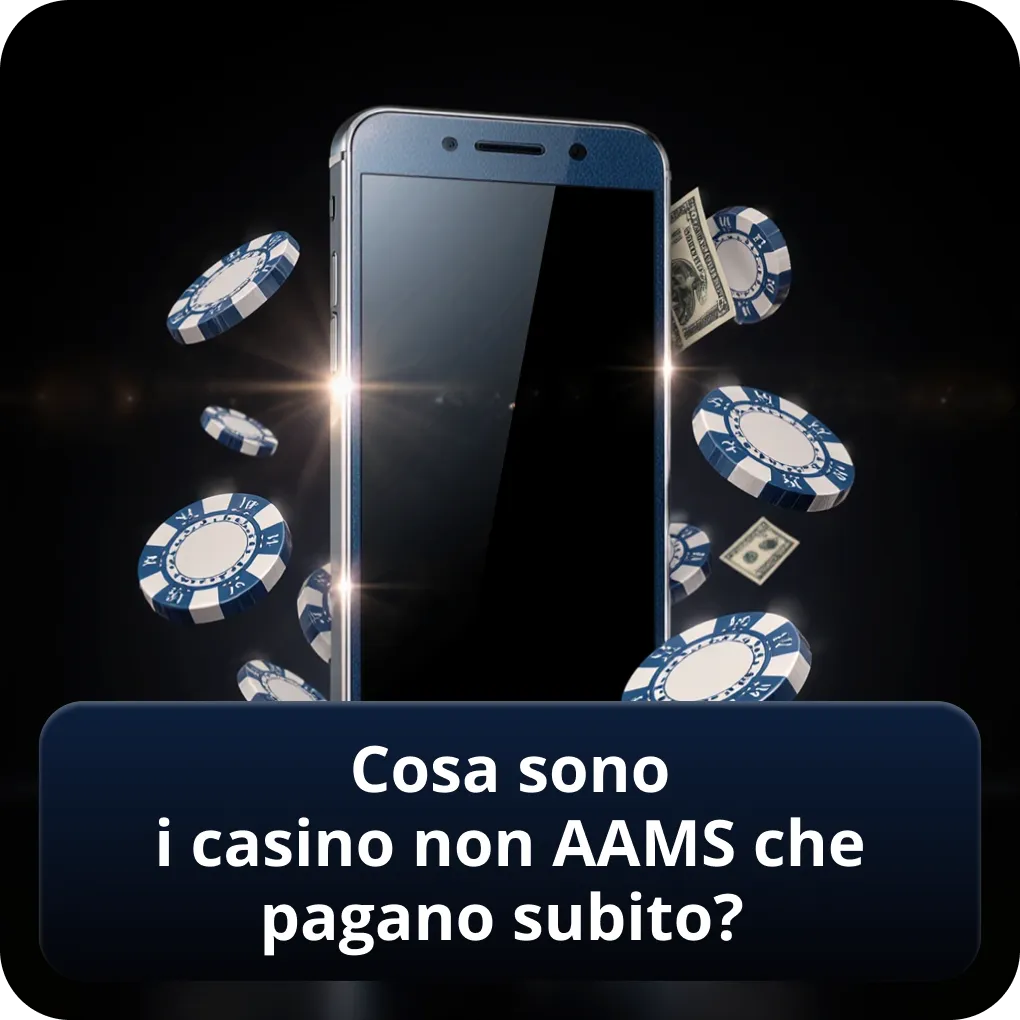 Cosa sono i casino non AAMS che pagano subito